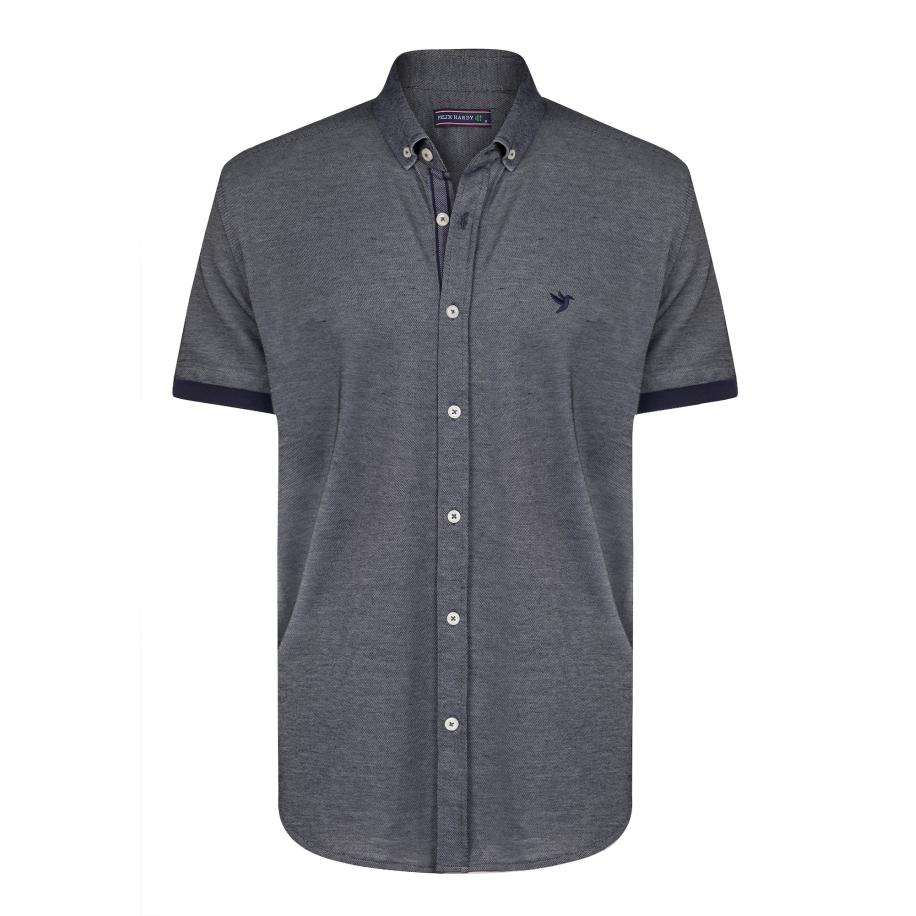 Felix Hardy Felix Hardy Overhemd navy -