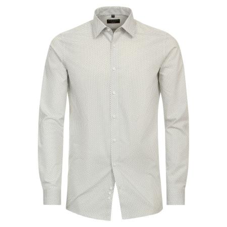 Redmond Overhemd grijs, Bedrukt