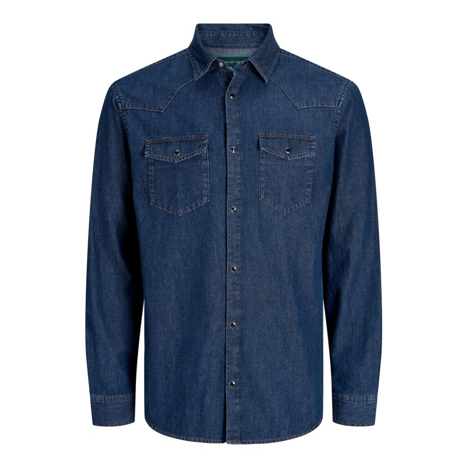 Portland Outerwear Company Overhemd blauw Blauw