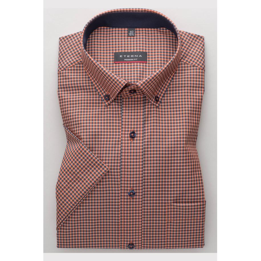 ETERNA Overhemd Korte mouw melba Multicolor