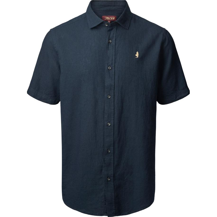 MCS MCS Overhemd Fort Worth saffier -