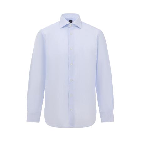 Boggi Milano Boggi Milano Overhemd Check Windsor lichtblauw