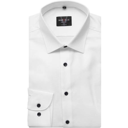 Marvelis Overhemd wit, Faux-uni