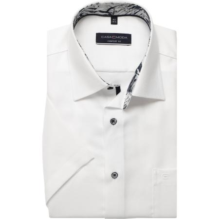 Casa Moda Overhemd Korte mouw wit