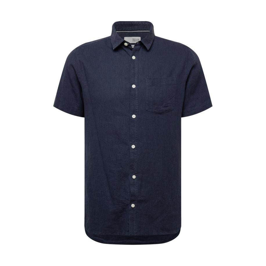 !Solid Overhemd Allan donkerblauw Blauw