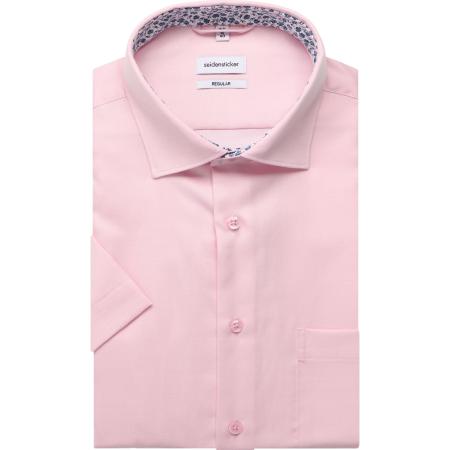 Seidensticker Overhemd Korte mouw roze