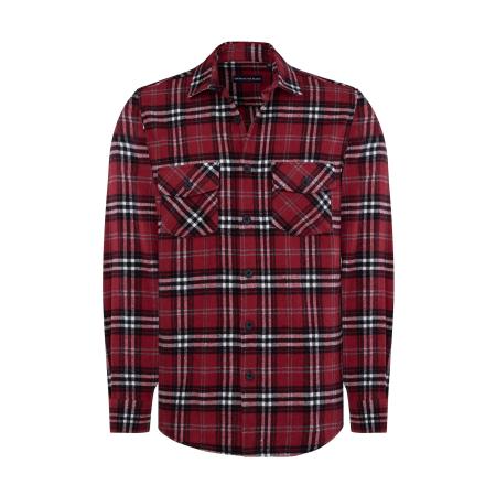 Giorgio di Mare Giorgio di Mare Overhemd rood / zwart / wit