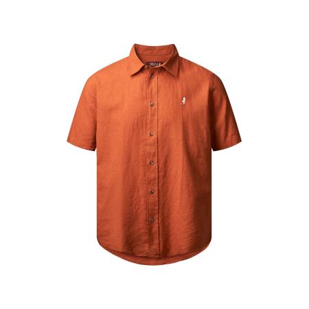 MCS MCS Overhemd Fort Worth karamel