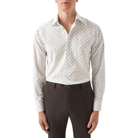 ETON Overhemd wit, Motief