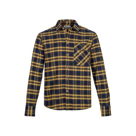 Shiwi Shiwi Overhemd Brad navy / geel
