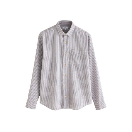 Next Next Overhemd saffier / pastelroze