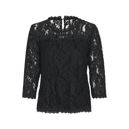 Cream Cream Blouse CR Kit zwart