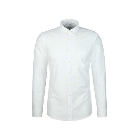 Seidensticker SEIDENSTICKER Overhemd Schwarze Rose wit