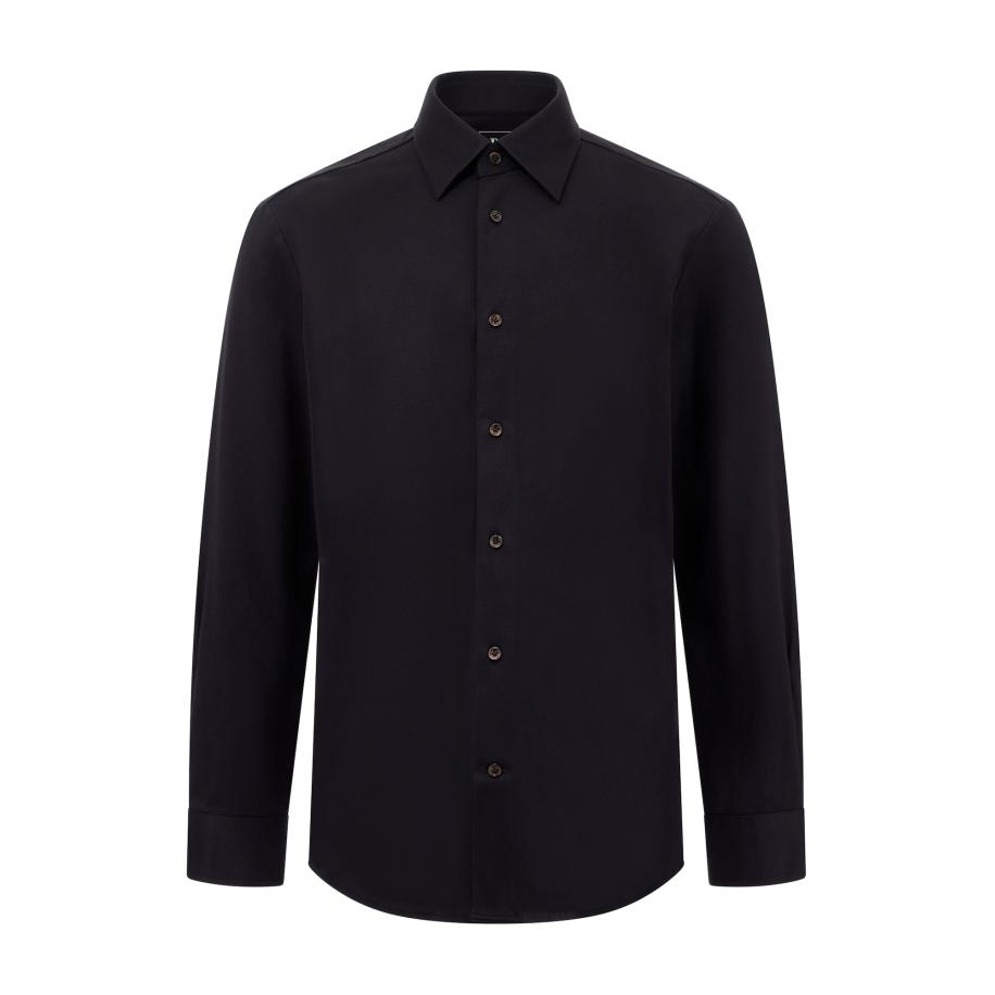 Boggi Milano Boggi Milano Overhemd zwart -