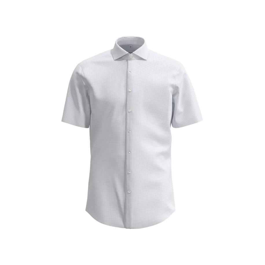 Seidensticker SEIDENSTICKER Zakelijk overhemd marine / wit -