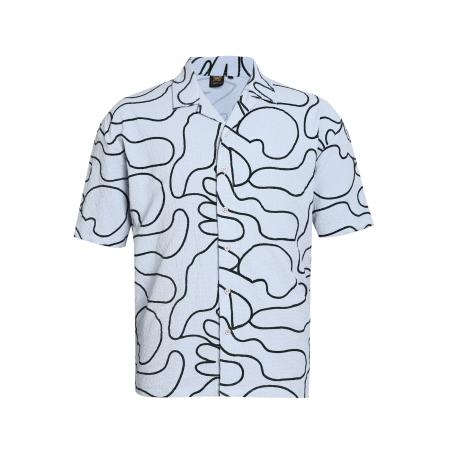 Campus Sutra Overhemd Totty grijs / zwart