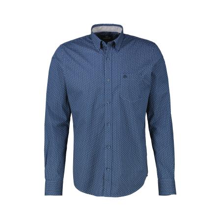 Lerros LERROS Overhemd donkerblauw / wit