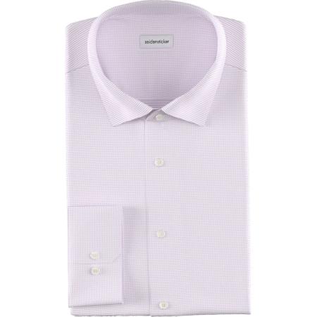 Seidensticker Overhemd lila, Effen