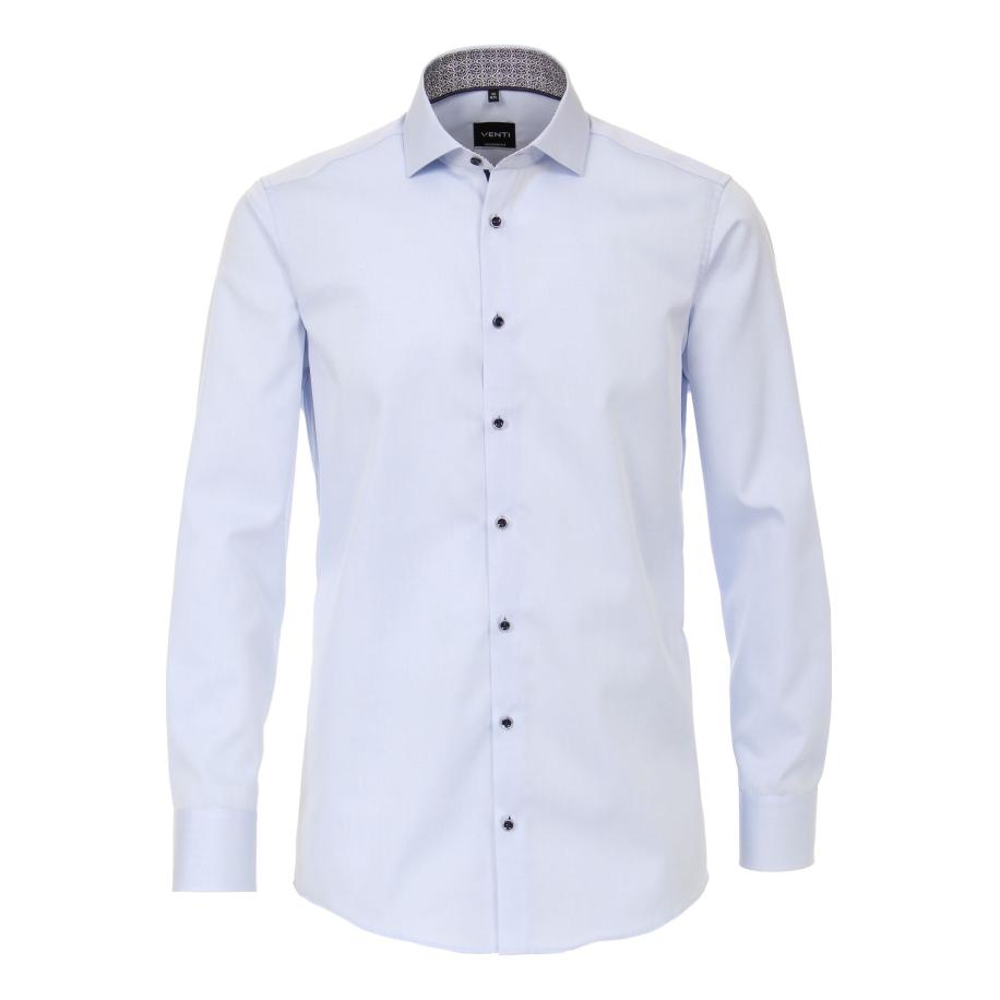 Venti Overhemd blauw, Faux-uni Blauw