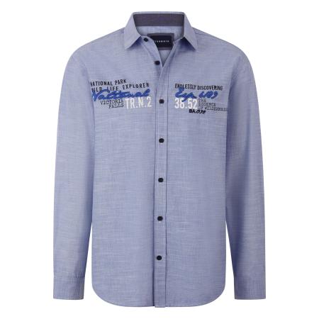 BABISTA Overhemd lichtblauw, Bedrukt