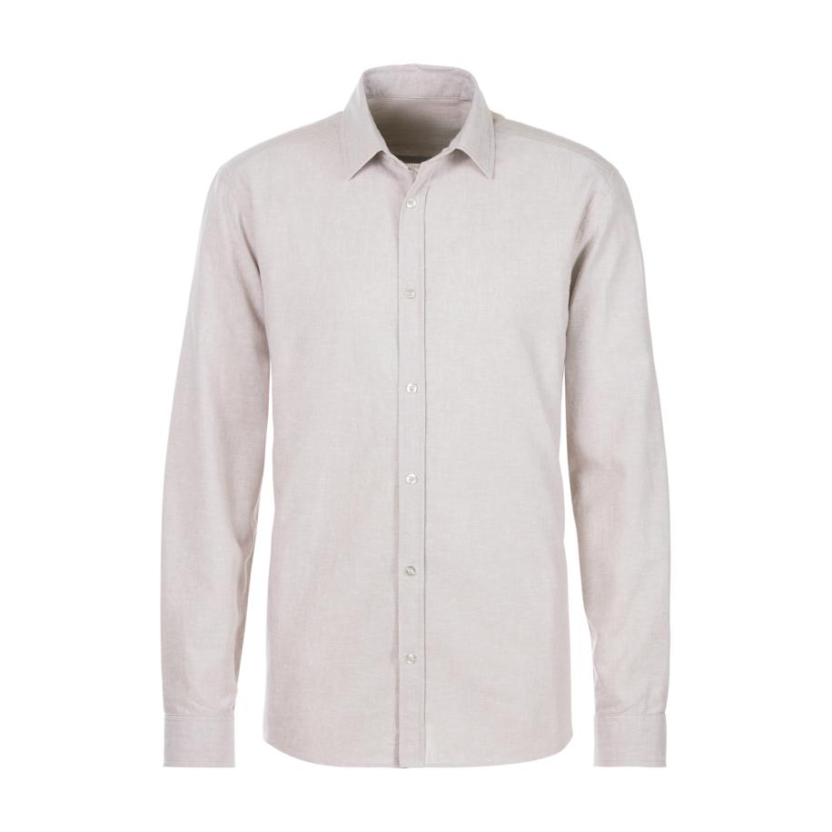 JOHN DEVIN JOHN DEVIN Overhemd beige -