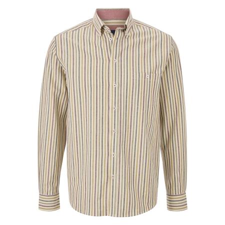 BABISTA Overhemd beige, Gestreept