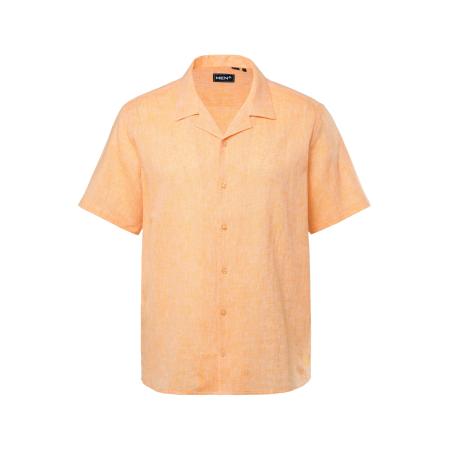 men plus Men Plus Overhemd oranje gemêleerd