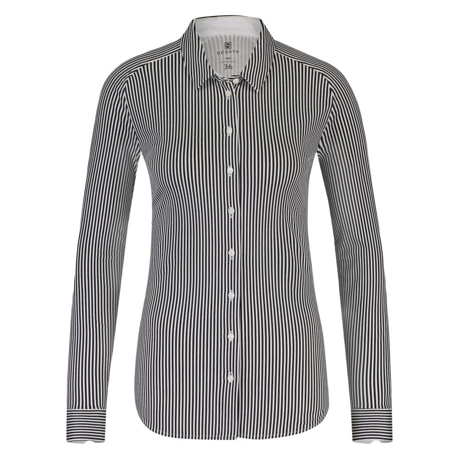 Desoto DESOTO Blouse zwart / wit -