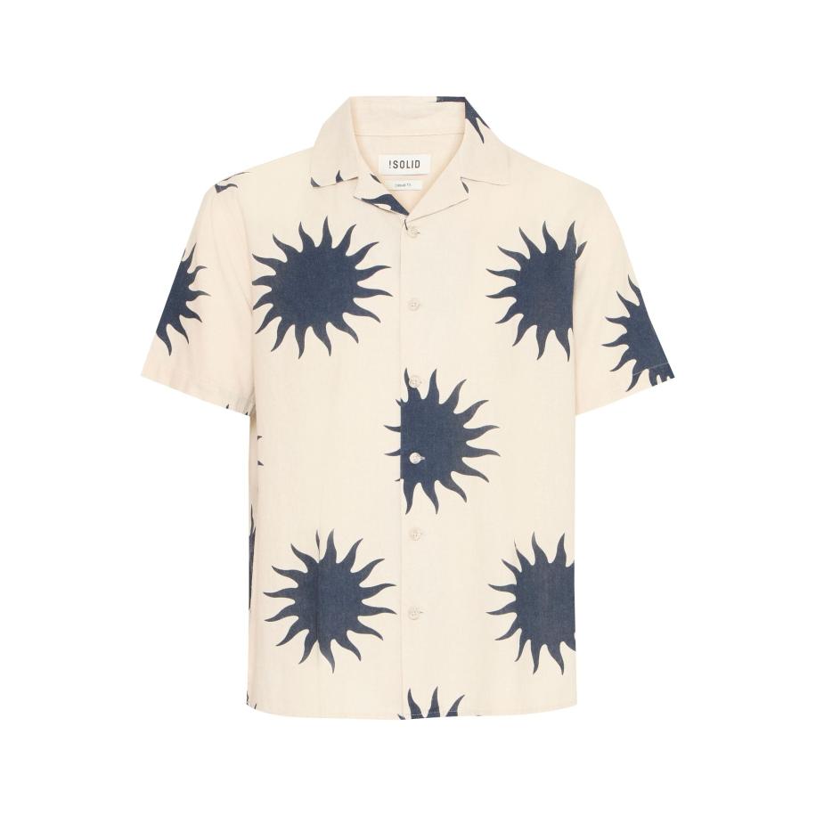 Solid !Solid Overhemd SDPargav sand / marine -