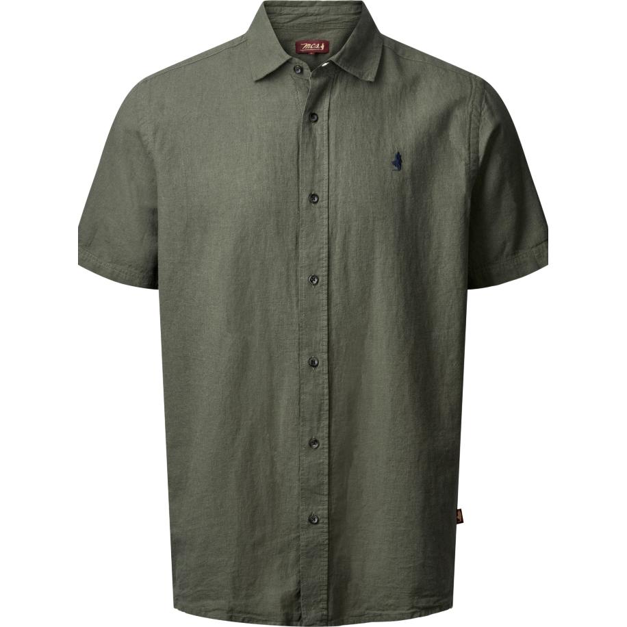 MCS MCS Overhemd Fort Worth kaki -