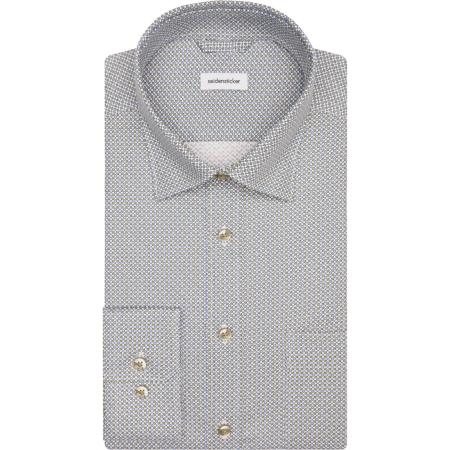 Seidensticker Overhemd beige, Bedrukt