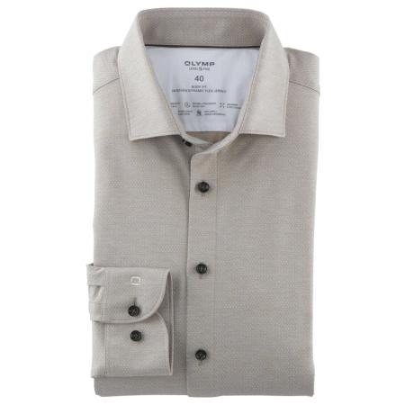 OLYMP Level Five 24/Seven Jersey shirt natuurlijk, Motief