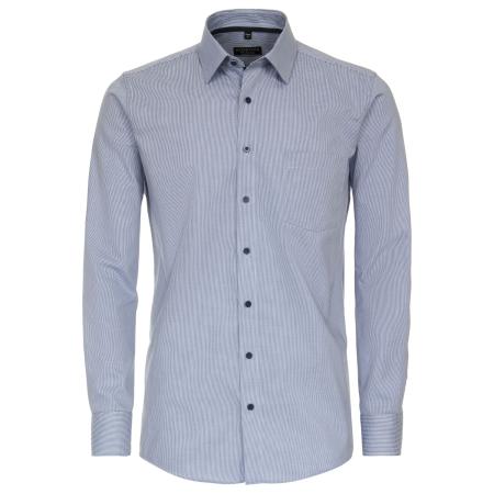 Redmond Overhemd blauw, Effen