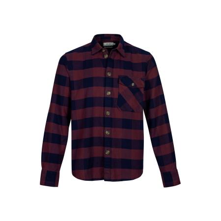 Shiwi Shiwi Overhemd Brad navy / bourgogne