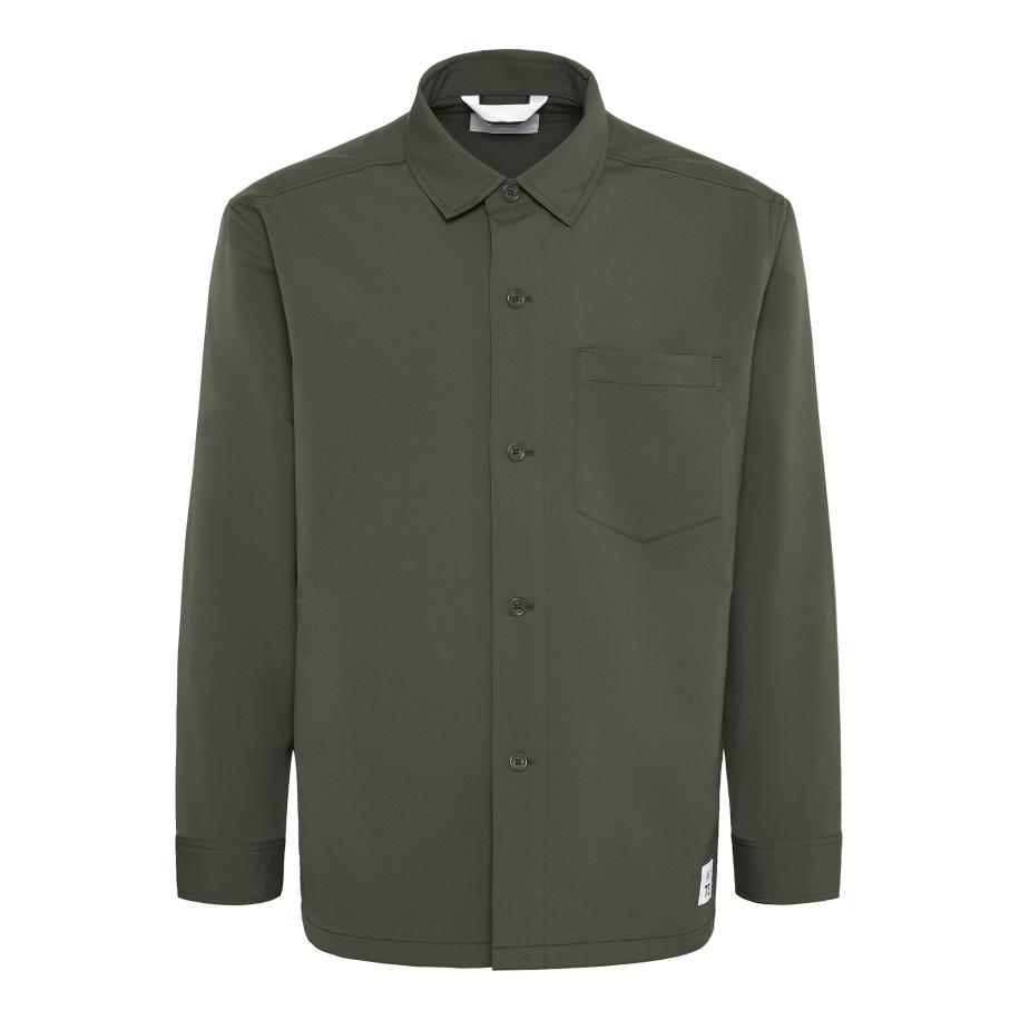 Matinique Matinique Overhemd Jorge 73 donkergroen -