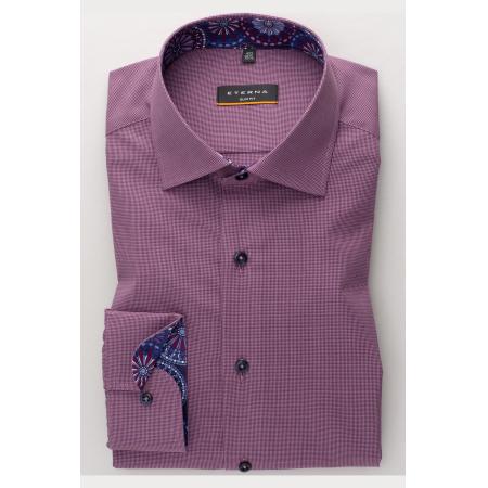 ETERNA Overhemd paars, Effen