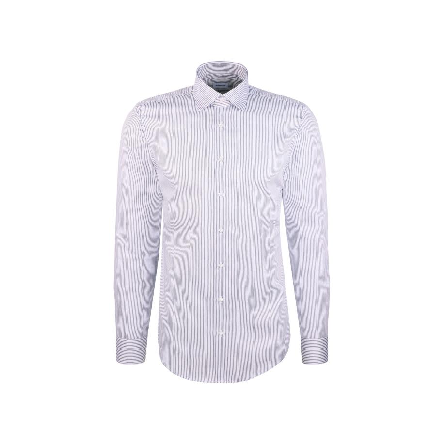 SEIDENSTICKER Zakelijk overhemd Schwarze Rose marine / wit Multicolor