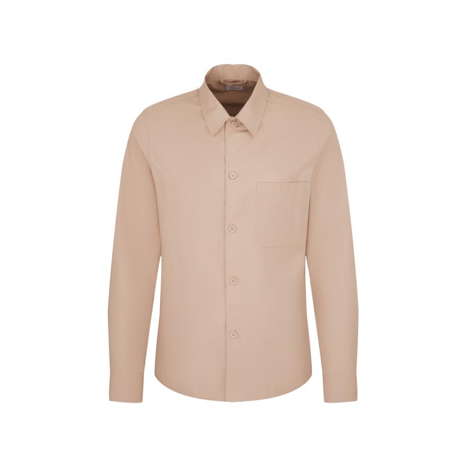 Seidensticker SEIDENSTICKER Overhemd sand -