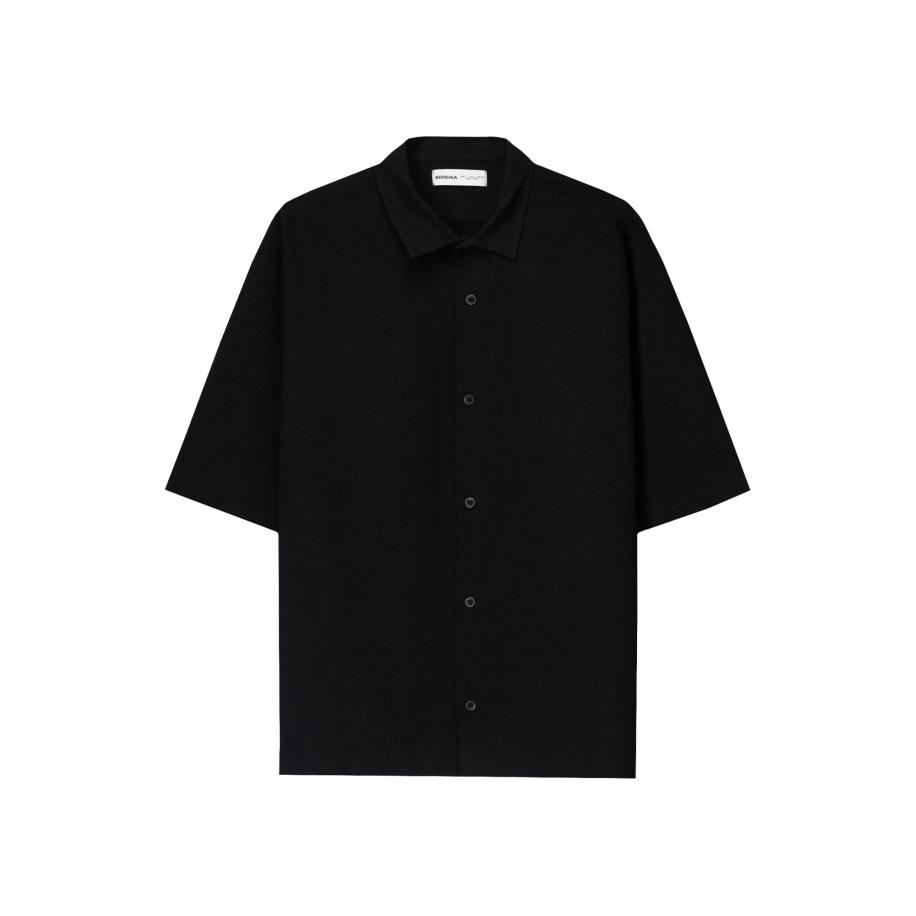 Bershka Bershka Overhemd zwart -