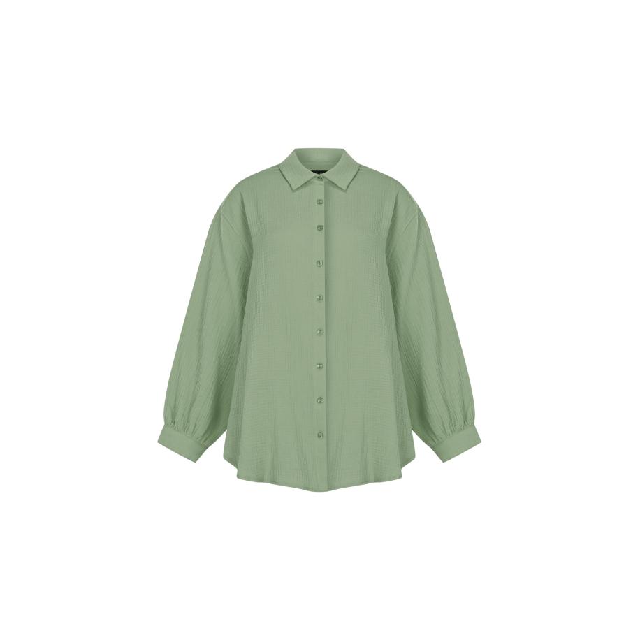 FRESHLIONS FRESHLIONS Blouse Honari lichtgroen -