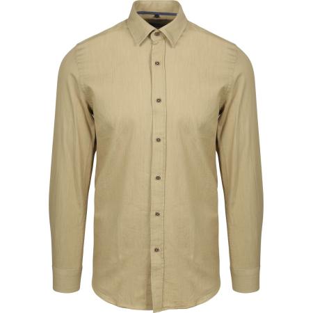 Suitable Overhemd Washed Sand