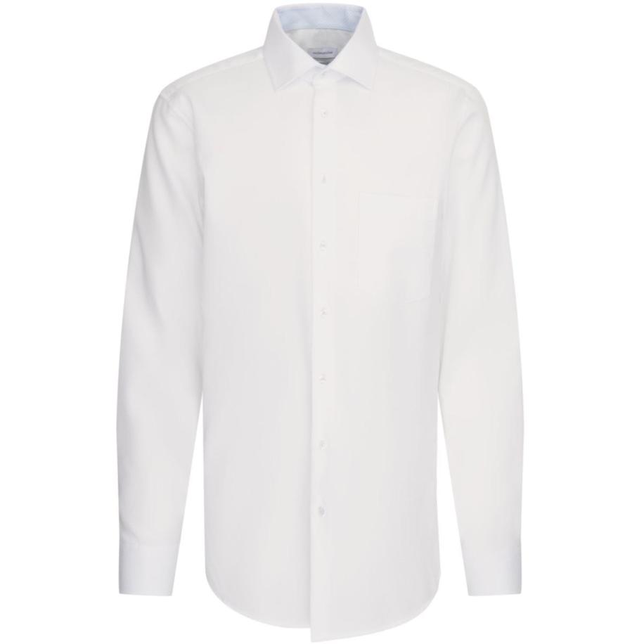 Seidensticker Overhemd ML6 (vanaf 68 CM) wit Wit