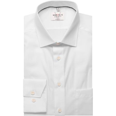 Marvelis Overhemd wit, Faux-uni