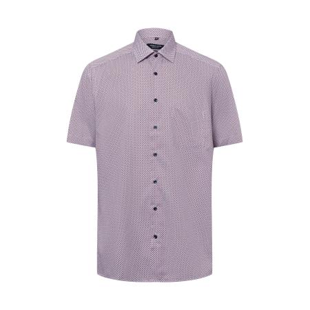 Andrew James Andrew James Zakelijk overhemd lichtblauw / donkerblauw / grenadine / wit