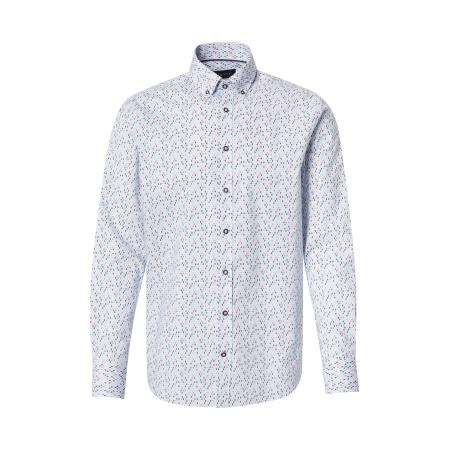 Bugatti bugatti Overhemd lichtblauw / pink / rosa / zwart