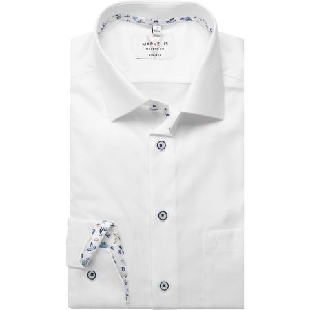 Marvelis Overhemd ML6 (vanaf 68 CM) wit