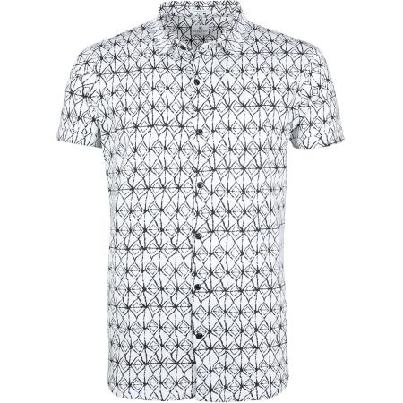 Dstrezzed Overhemd Wit Print