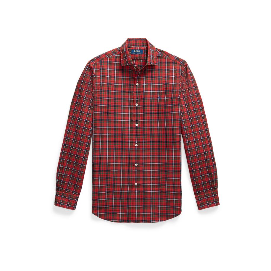 Polo Ralph Lauren Overhemd navy / spar / rood / wit Rood