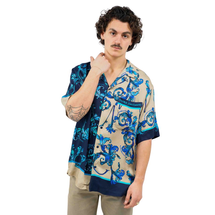 Versace Blouse Blauw