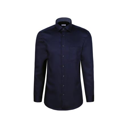 SEIDENSTICKER Zakelijk overhemd donkerblauw